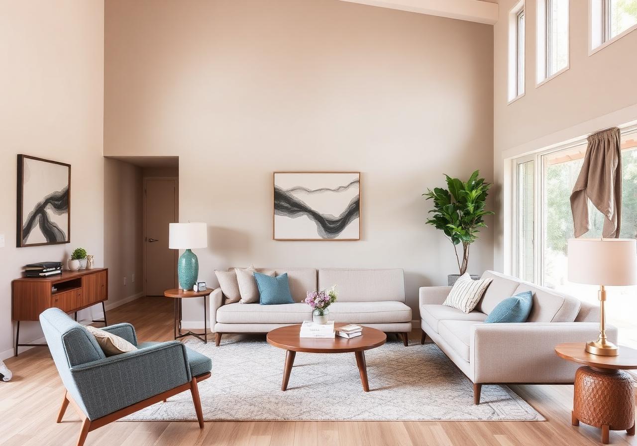 Paddock Ranch Living Room — Florissant, MO