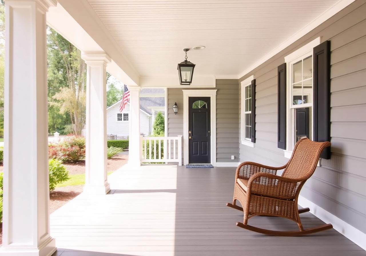 Kirkwood Front Porch Repaint — Kirkwood, MO