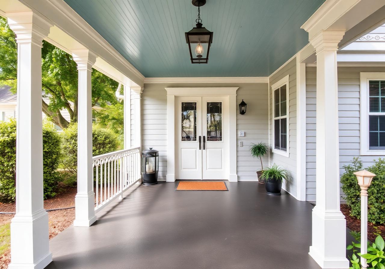 Maplewood Front Porch Repaint — Maplewood, MO