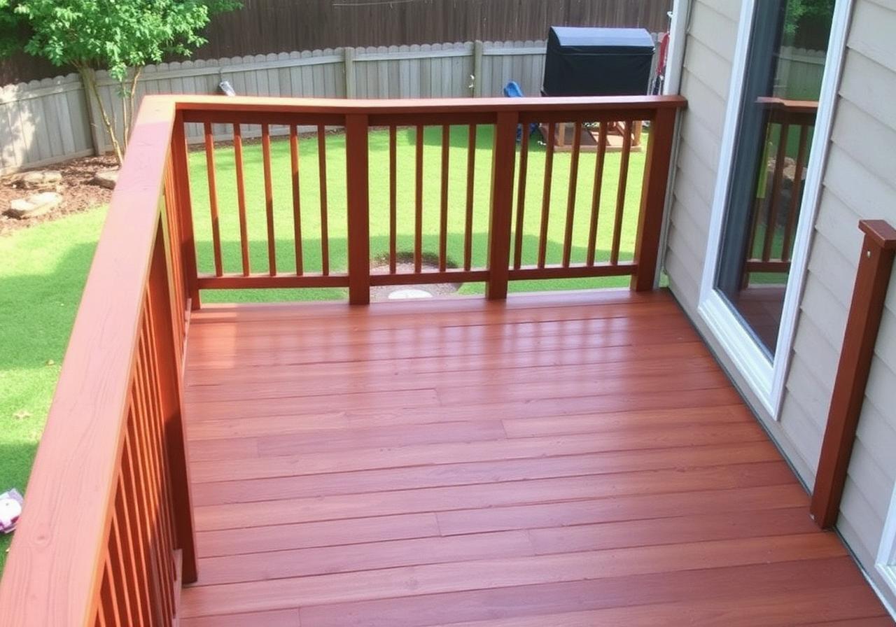 Saint Ann Back Deck Stain — Saint Ann, MO